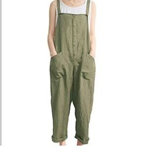 Olive Green Jumpsuit